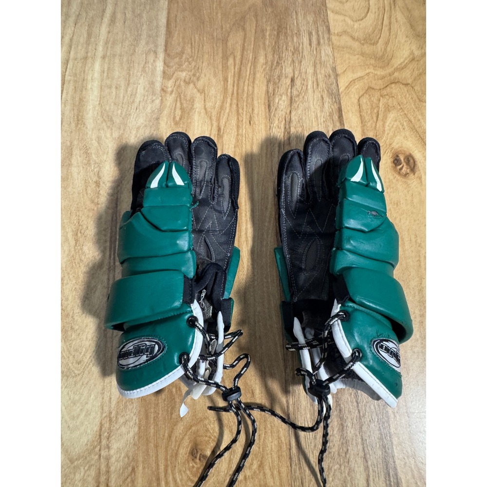 Warrior Hypno 13" Lacrosse Gloves Forest Used Padded